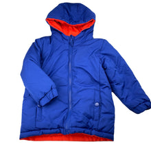 Load image into Gallery viewer, Boys Lily &amp; Dan, reversible blue/orange jacket / coat, GUC, size 2,  