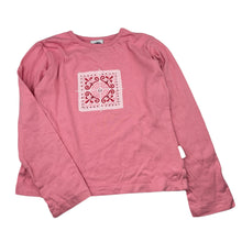 Load image into Gallery viewer, Girls Gumboots, pink cotton long sleeve tee / top, GUC, size 7,  