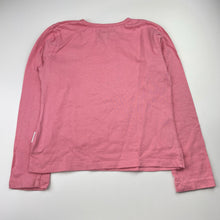 Load image into Gallery viewer, Girls Gumboots, pink cotton long sleeve tee / top, GUC, size 7,  