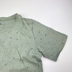 Boys Anko, green cotton tee / top, FUC, size 10,  