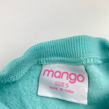 Load image into Gallery viewer, Girls Mango, fleece lined sweater / jumper, GUC, size 5,  