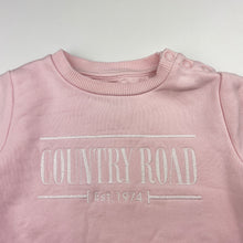 Load image into Gallery viewer, Girls Country Road, fleece lined heritage sweater / jumper, GUC, size 1,  