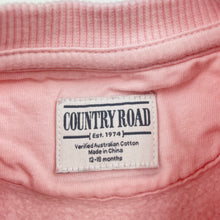 Load image into Gallery viewer, Girls Country Road, fleece lined heritage sweater / jumper, GUC, size 1,  