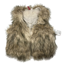 Load image into Gallery viewer, Girls H&amp;M, faux fur vest, 2 hook fastening, EUC, size 14-16,  