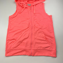 Load image into Gallery viewer, Girls Emerson, lightweight zip up sleeveless hooded top, EUC, size 10,  