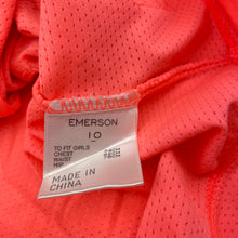 Load image into Gallery viewer, Girls Emerson, lightweight zip up sleeveless hooded top, EUC, size 10,  