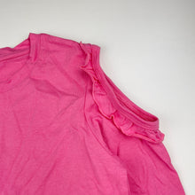 Load image into Gallery viewer, Girls Clothing &amp; Co, pink cotton open-shoulder long sleeve top, NEW, size 9,  