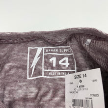 Load image into Gallery viewer, Boys Urban Supply, cotton long sleeve tee / top, NEW, size 14,  