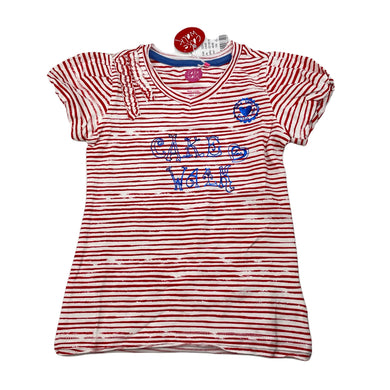 Girls Cake Walk, striped stretchy tee / top, NEW, size 4,  