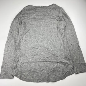 Girls All 4 Me, grey long sleeve tee / top, NEW, size 12,  