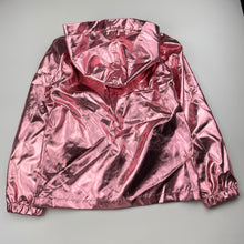 Load image into Gallery viewer, Girls Clothing &amp; Co, metallic lightweight spray jacket, NEW, size 9,  