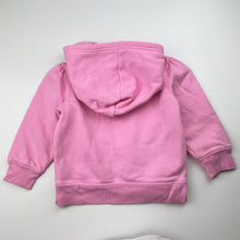 Load image into Gallery viewer, Girls GAP, fleece lined hoodie sweater, light marks cuffs, FUC, size 2,  