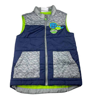 Boys Nickelodeon, TM Ninja Turtles puffer vest, GUC, size 8,  