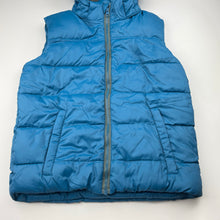 Load image into Gallery viewer, Boys L&amp;D, fleece lined hooded puffer vest / jacket, GUC, size 12,  