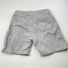 Load image into Gallery viewer, Boys Bluezoo, grey marle fleece lined shorts, elasticated, FUC, size 3-4,  