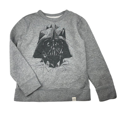 Boys GAP, Star Wars Darth Vader fleece lined sweater, GUC, size 6-7,  