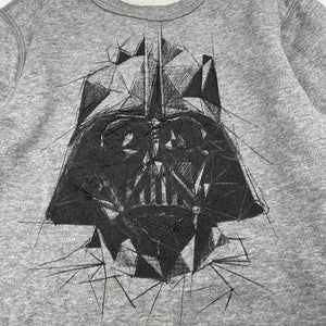 Boys GAP, Star Wars Darth Vader fleece lined sweater, GUC, size 6-7,  