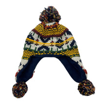 Load image into Gallery viewer, Boys M&amp;S, fleece lined knitted winter hat / beanie, EUC, size 2-3,  