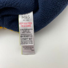 Load image into Gallery viewer, Boys M&amp;S, fleece lined knitted winter hat / beanie, EUC, size 2-3,  