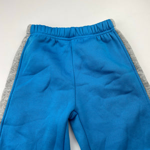 Boys fleece lined, track pants, elasticated, George Pig, EUC, size 5,  