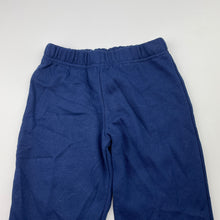 Load image into Gallery viewer, Girls Match It, navy fleece lined track pants, elasticated, Inside leg: 37cm, EUC, size 3,  