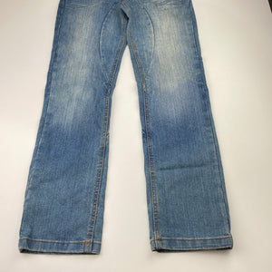 Boys 1964 Denim Co, blue stretch denim jeans, adjustable, Inside leg: 66cm, NEW, size 12,  