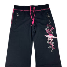 Load image into Gallery viewer, Girls Junior Zone, black lightweight casual pants, elasticated, Inside leg: 65m, GUC, size 10,  