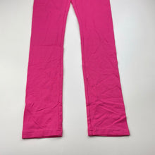 Load image into Gallery viewer, Girls Seed, pink stretchy leggings, Inside leg: 59cm, NEW, size 8-9,  