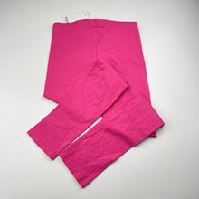 Load image into Gallery viewer, Girls Seed, pink stretchy leggings, Inside leg: 59cm, NEW, size 8-9,  