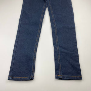 unisex Target, dark stretch denim jeans, adjustable, Inside leg: 61cm, EUC, size 9,  