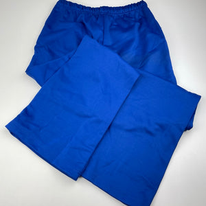 Girls Style Uniforms, blue bootcut school pants, elasticated, Inside leg: 75cm, EUC, size 14,  