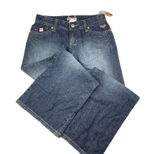 Load image into Gallery viewer, Girls Roxy, Sun Toucher distressed denim jeans, Inside leg: 65cm, W: 33cm across, NEW, size 10,  