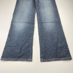 Girls Roxy, Sun Toucher distressed denim jeans, Inside leg: 65cm, W: 33cm across, NEW, size 10,  