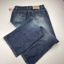 Load image into Gallery viewer, Girls Roxy, Sun Toucher distressed denim jeans, Inside leg: 65cm, W: 33cm across, NEW, size 10,  