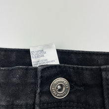 Load image into Gallery viewer, Boys Anko, black stretch denim jeans, adjustable, Inside leg: 58cm, EUC, size 8,  