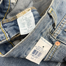 Load image into Gallery viewer, Boys Polo Ralph Lauren, blue denim jeans, Inside leg: 66.5cm, W: 34.5cm across, NEW, size 12,  