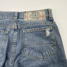 Load image into Gallery viewer, Boys Polo Ralph Lauren, blue denim jeans, Inside leg: 66.5cm, W: 34.5cm across, NEW, size 12,  