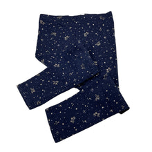 Load image into Gallery viewer, Girls Cotton On, navy leggings, unicorns, Inside leg: 45cm, GUC, size 7,  