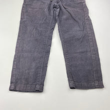 Load image into Gallery viewer, Boys Target, corduroy cotton pants, elasticated, Inside leg: 39cm, FUC, size 4,  