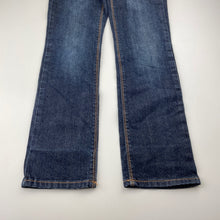 Load image into Gallery viewer, Girls GAP, skinny fit stretch denim jeans, adjustable, Inside leg: 56cm, FUC, size 7,  