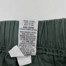 Load image into Gallery viewer, unisex Bonds, khaki lightweight cotton pants, elasticated, EUC, size 5,  