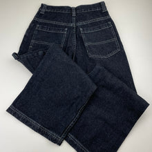 Load image into Gallery viewer, Boys BR DENIM, dark denim carpenter jeans, Inside leg: 50.5cm, W: 30cm across, EUC, size 8,  