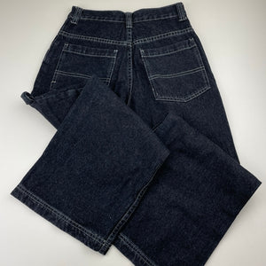 Boys BR DENIM, dark denim carpenter jeans, Inside leg: 50.5cm, W: 30cm across, EUC, size 8,  