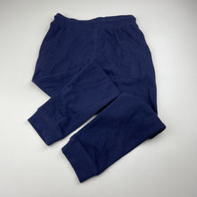 Load image into Gallery viewer, unisex B Collection, navy casual pants, elasticated, Inside leg: 50cm, EUC, size 6,  