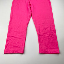 Load image into Gallery viewer, Girls Favourites, bright pink cropped leggings, Inside leg: 37cm, NEW, size 12,  