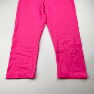 Girls Favourites, bright pink cropped leggings, Inside leg: 37cm, NEW, size 12,  