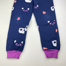 Load image into Gallery viewer, Girls Mango, fleece lined track pants, elasticated, Inside leg: 46.5cm, FUC, size 6,  