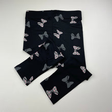 Load image into Gallery viewer, Girls Disney, Minnie Mouse leggings, elasticated, Inside leg: 36.5cm, EUC, size 4,  