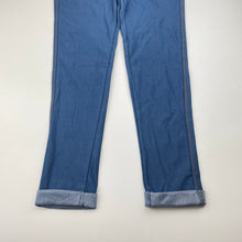 Load image into Gallery viewer, Girls PIAZZA ITALIA GIRLS, stretchy denim leggings, Inside leg: 54cm, EUC, size 5-6,  