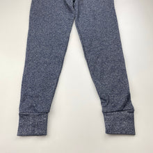 Load image into Gallery viewer, Girls Cotton On, blue &amp; silver metallic track pants, Inside leg: 54cm, NEW, size 8,  